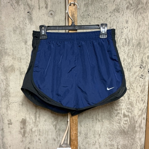 Nike Pants - Nike Dri-FIT Women’s Athletic Running Shorts Blue Black Size M Breathable